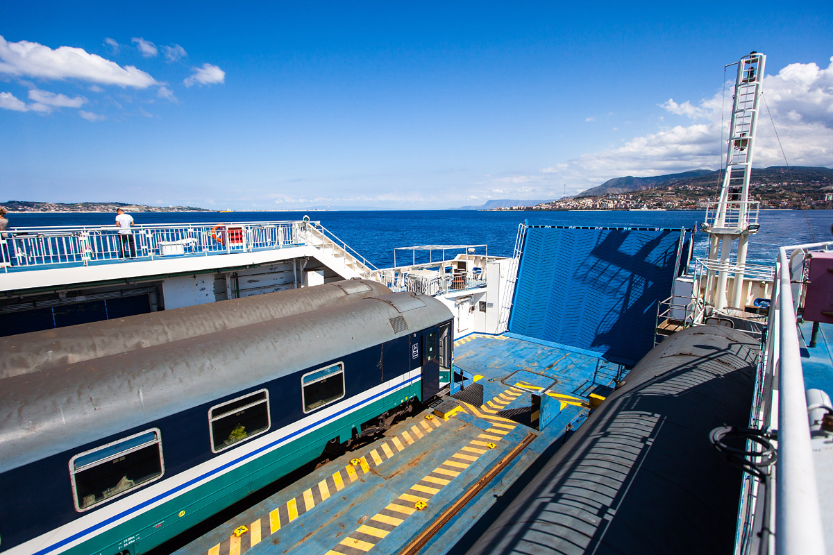 Nachtzug Mailand-Palermo (Italien)